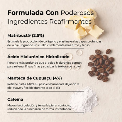 Crema Anti-Flacidez + Péptidos y Ácido Hialurónico