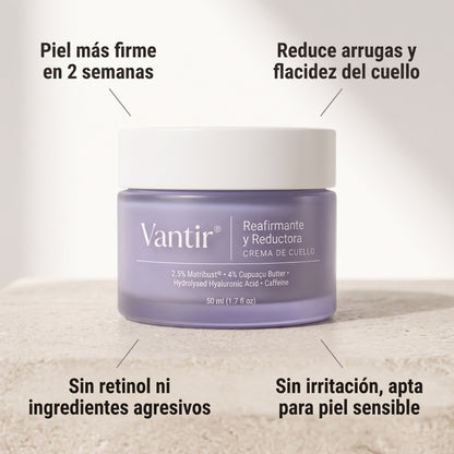 Crema Anti-Flacidez + Péptidos y Ácido Hialurónico